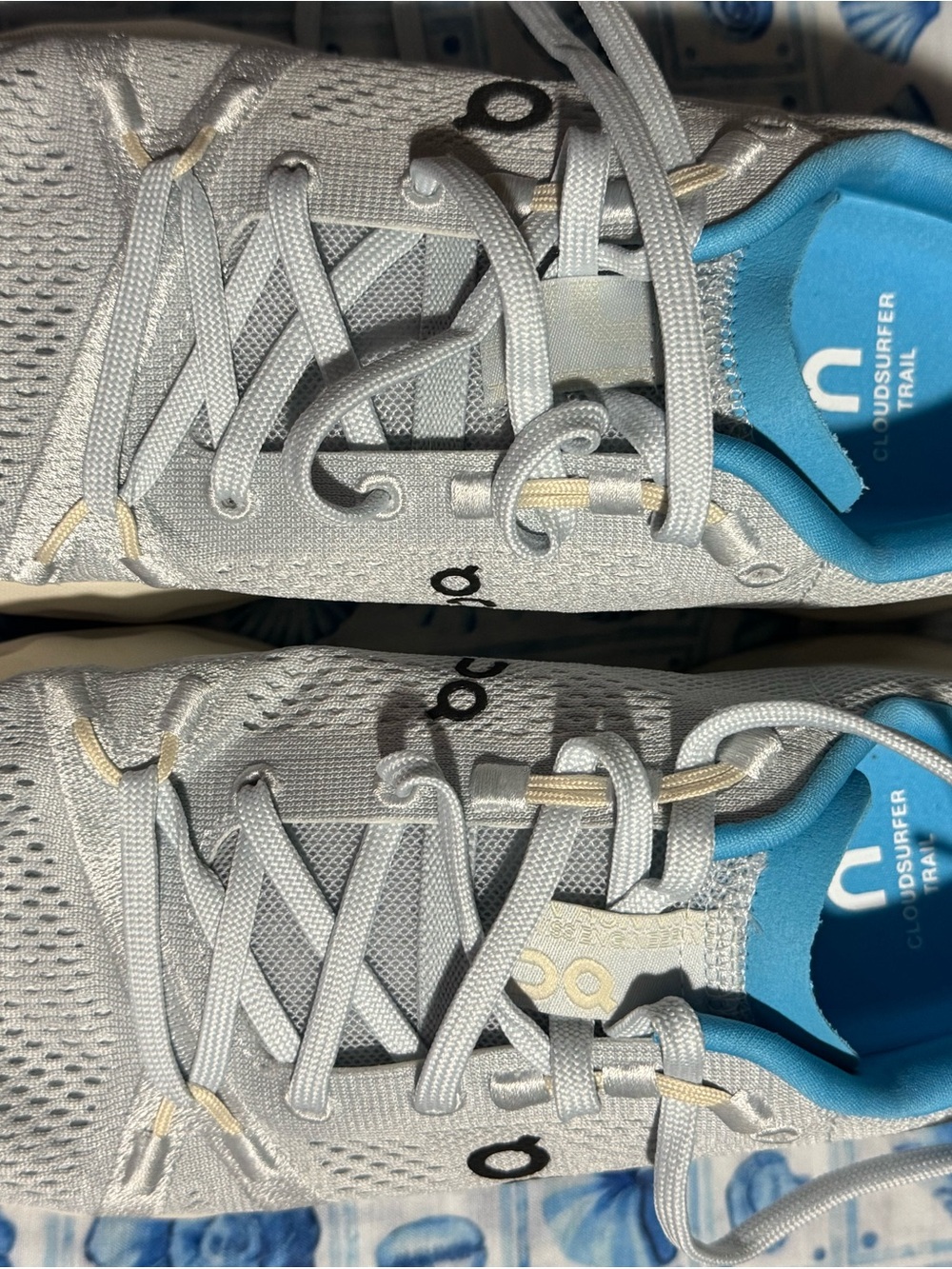 Cloudsurfer Trail Women’s Athletic Shoes - Light Gray/Blue